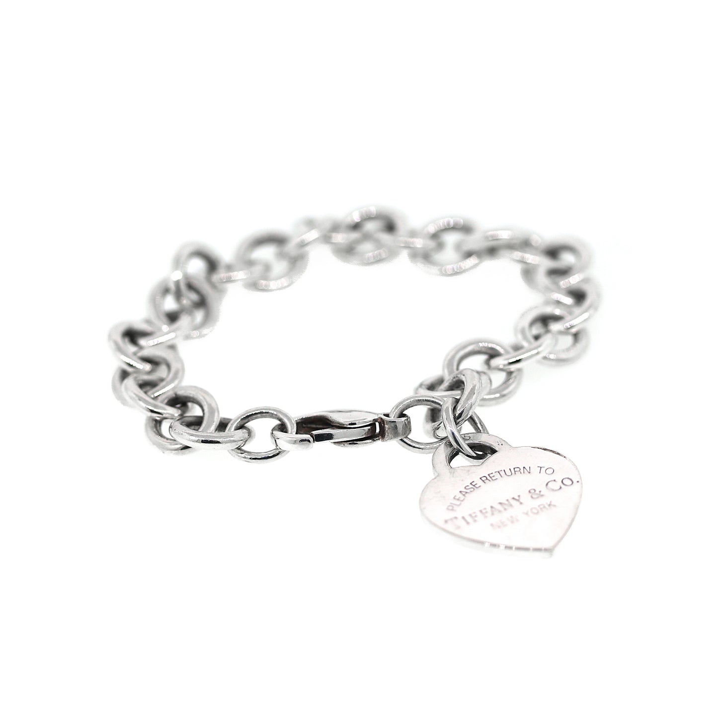 Tiffany & Co. Iconic Heart Tag Bracelet