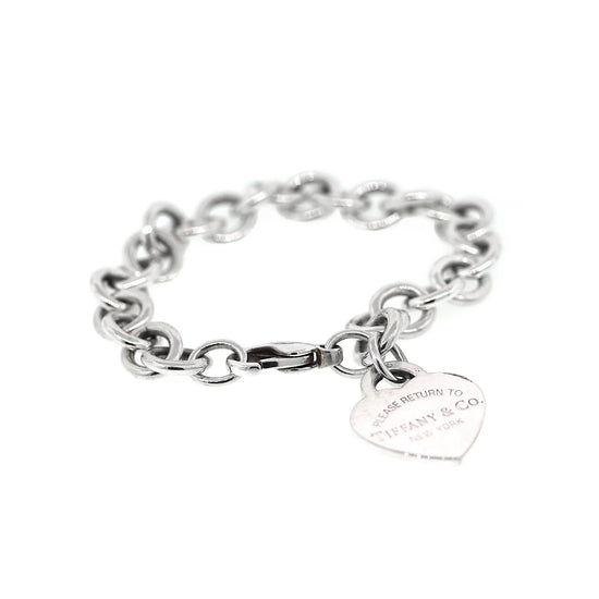 Tiffany & Co. Iconic Heart Tag Bracelet