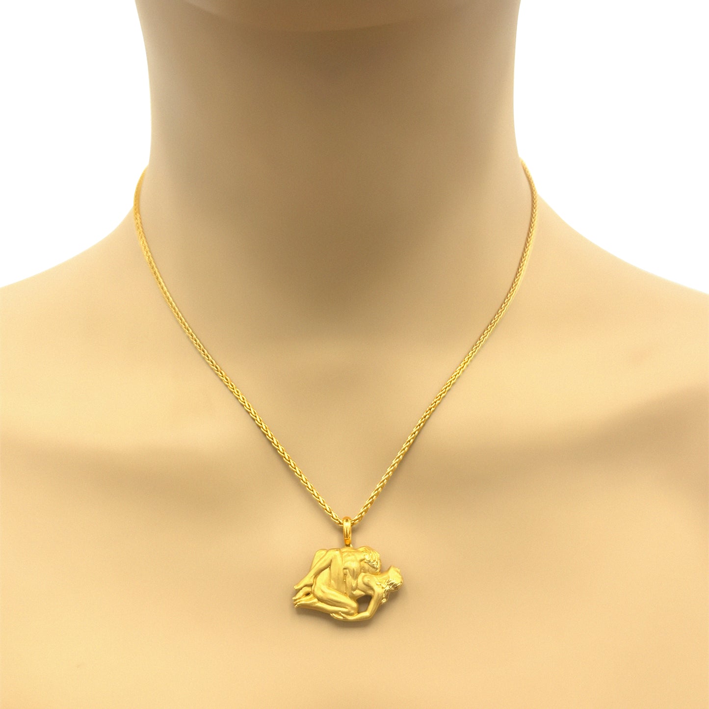 Carrera y Carrera Intertwined Couple Erotic Pendant Necklace