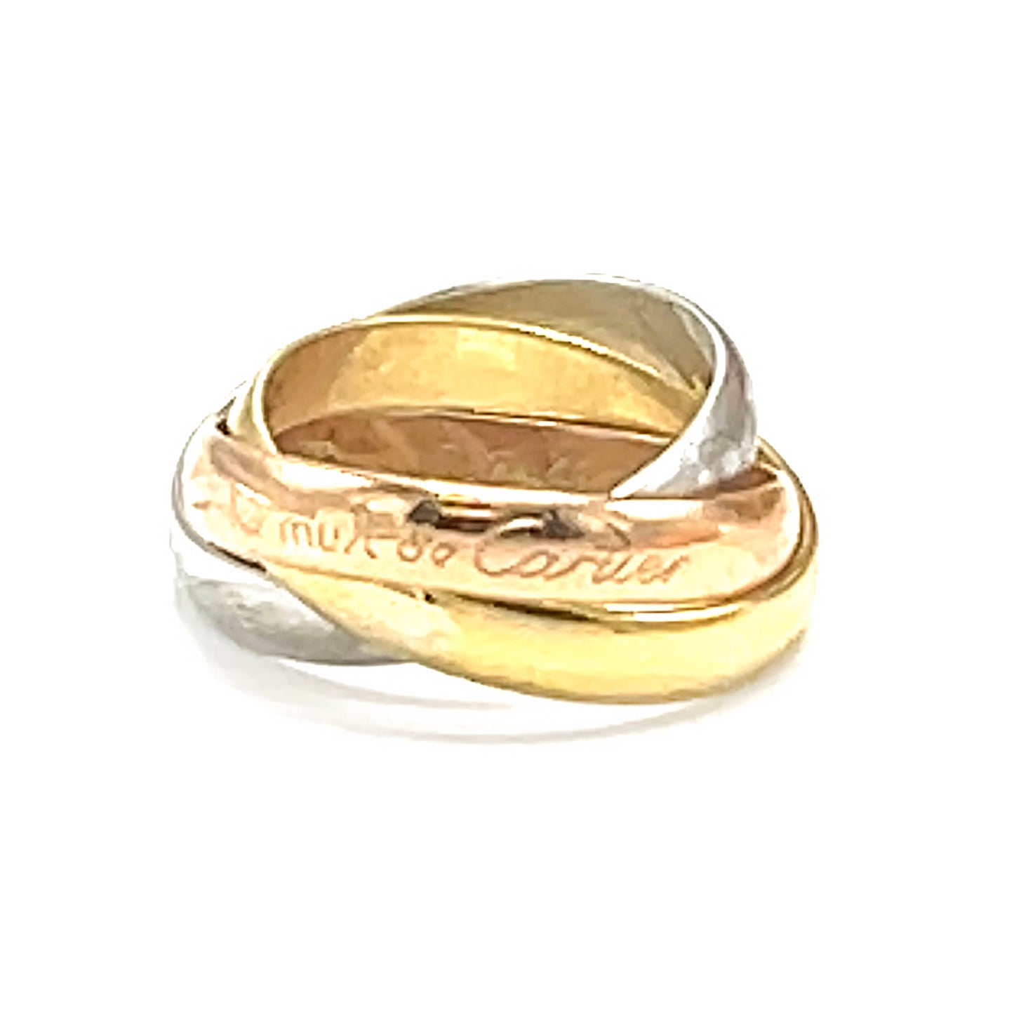 Le Must de Cartier Trinity Ring in 18k Gold
