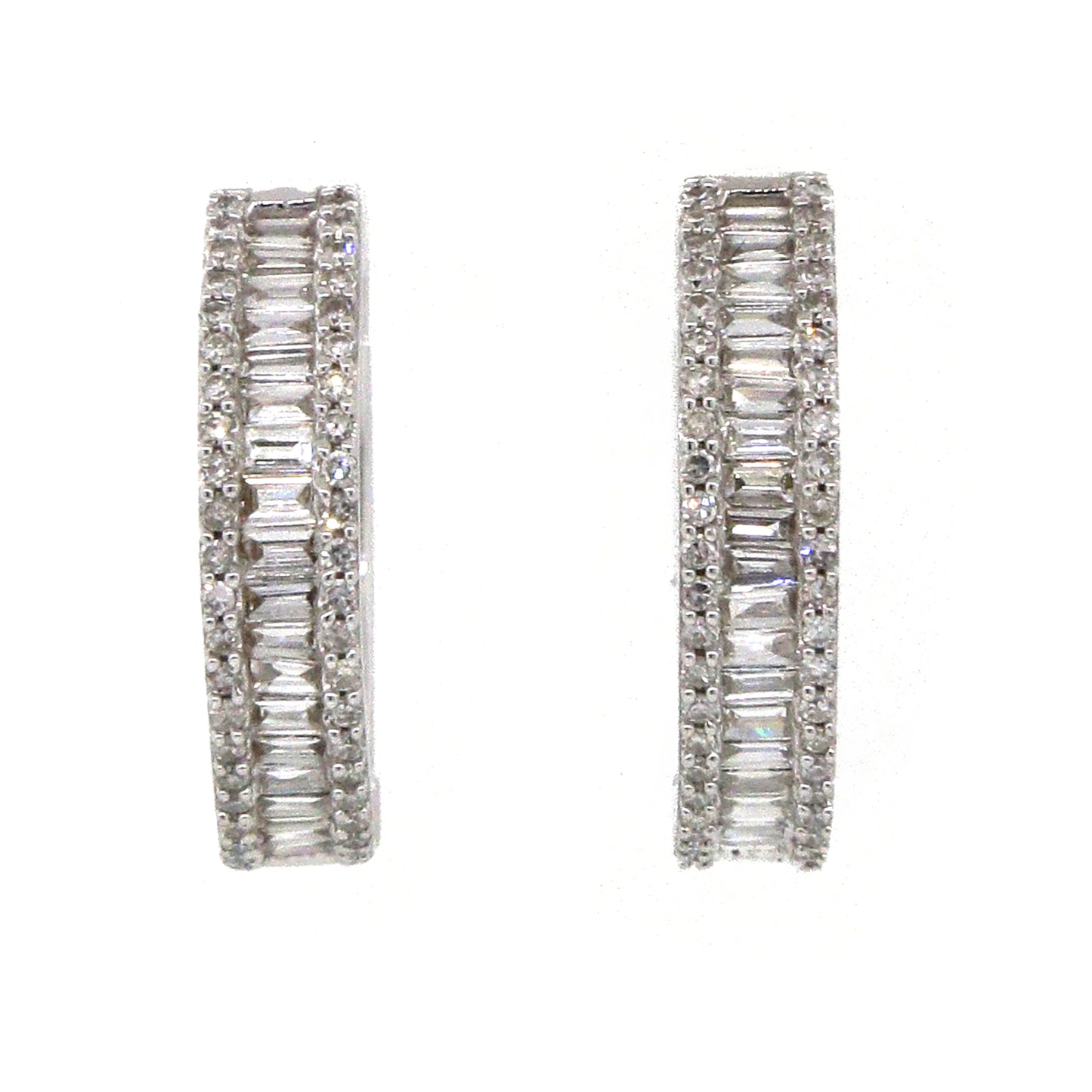 Effy Classique Diamond Hoop Earrings