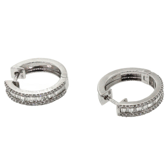 Effy Classique Diamond Hoop Earrings