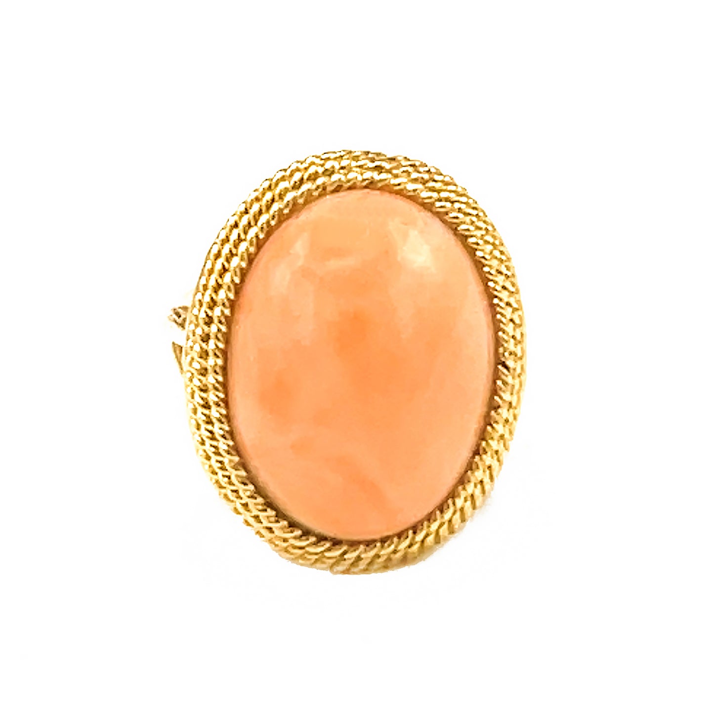 Peach Coral Ring