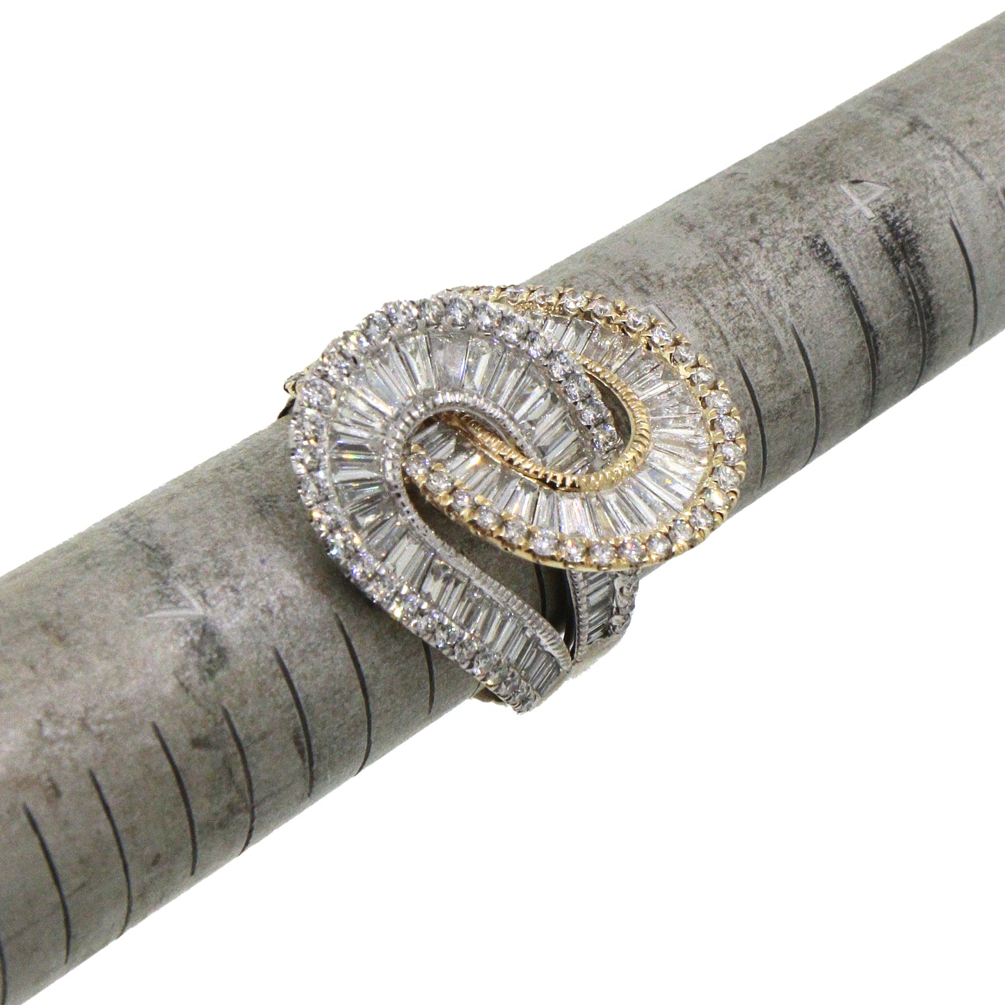 Effy Diamond Interlocking Swirl Ring