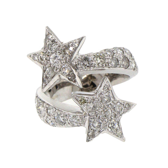 Shooting Star Diamond Ring