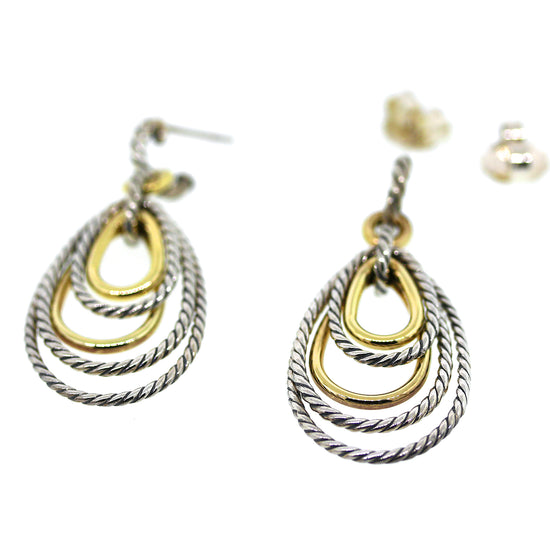 David Yurman Mobile Link Hanging Earrings