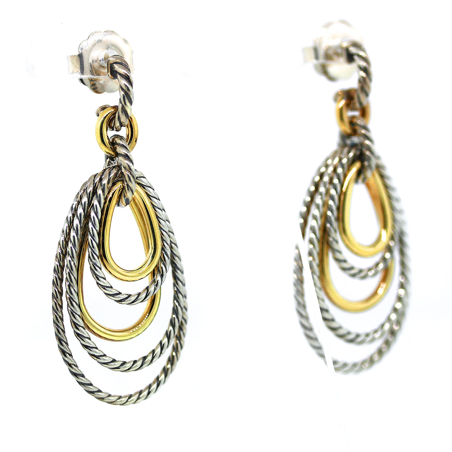 David Yurman Mobile Link Hanging Earrings