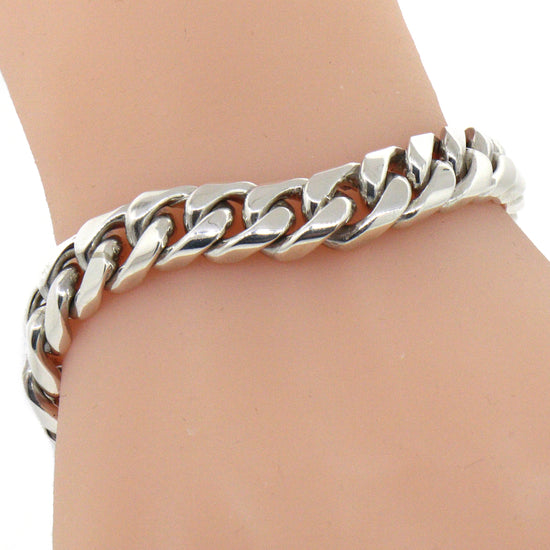 Sterling Silver Cuban Link Bracelet