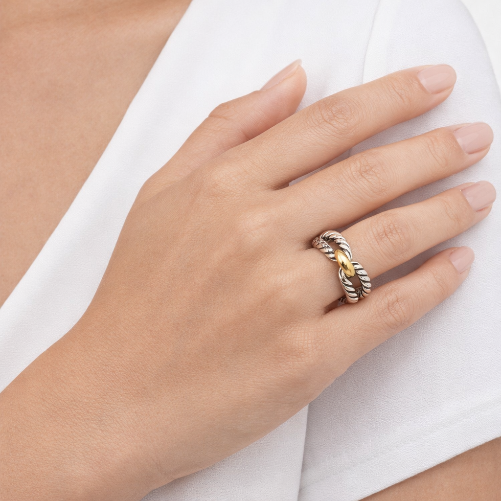 David Yurman Cable Loop Band Ring