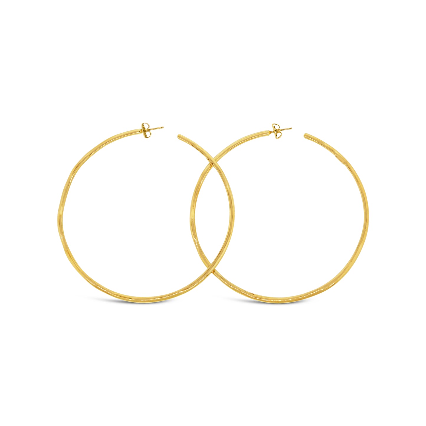 Ippolita Classico Squiggle Hoop in 18 kt Yellow Gold