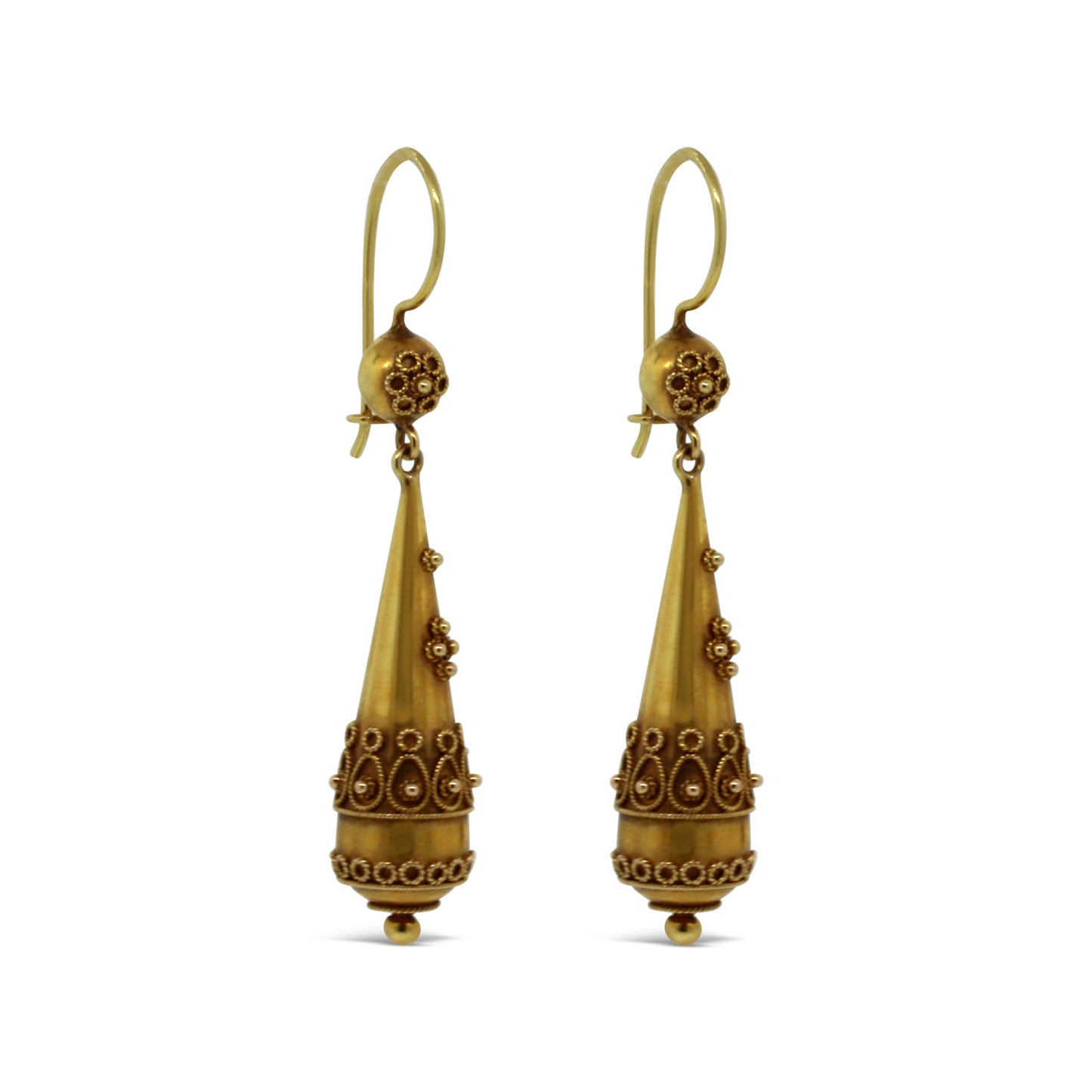 Castilani Etruscan Style Dangle Earrings