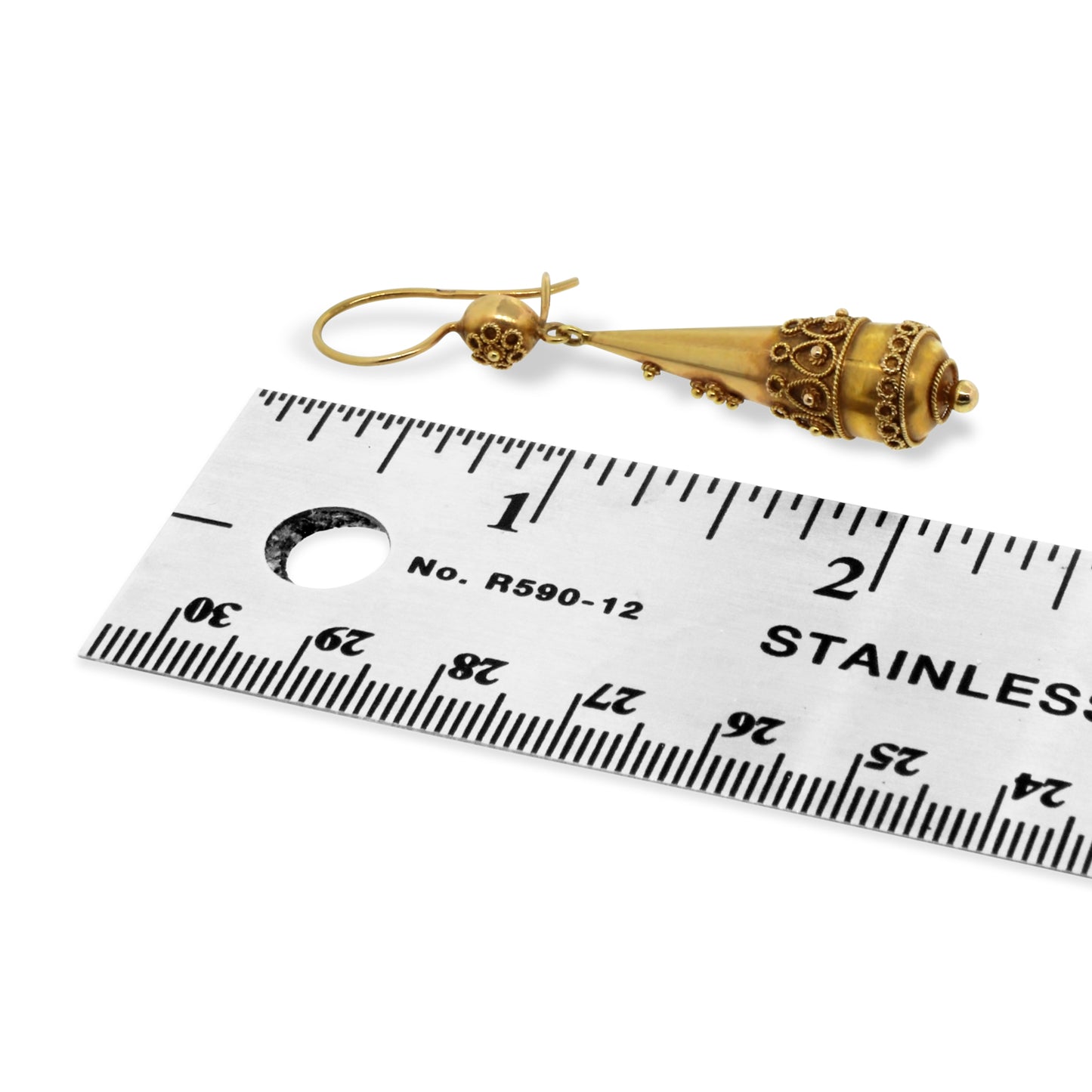 Castilani Etruscan Style Dangle Earrings