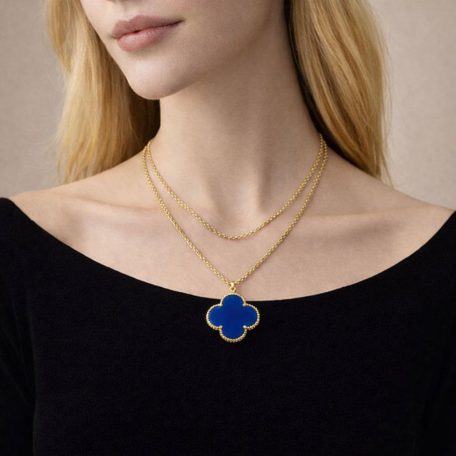Van Cleef and Arpels Magic Alhambra Long Necklace 1 Motif