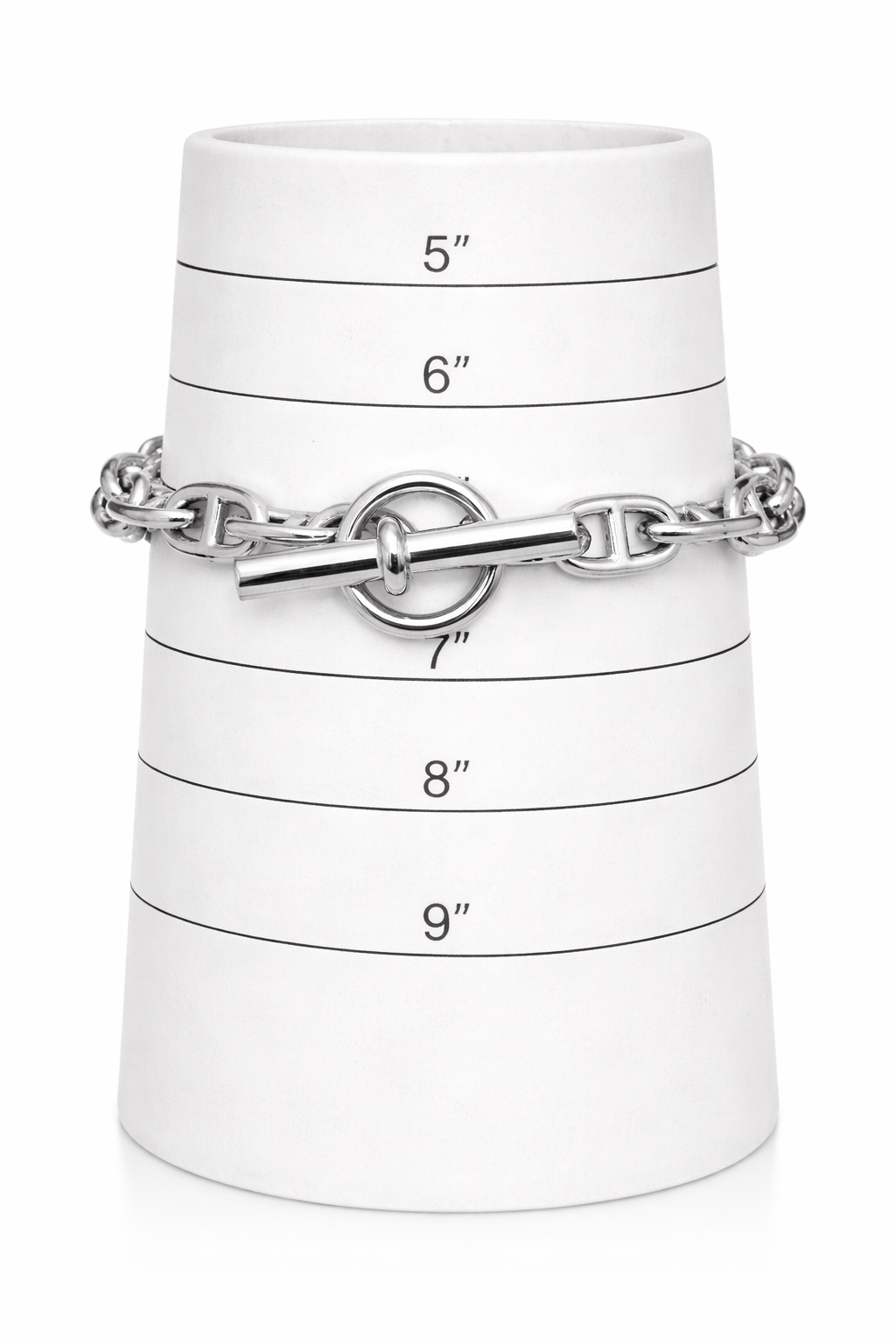 Vintage Hermès Chaine d'ancre bracelet, large model