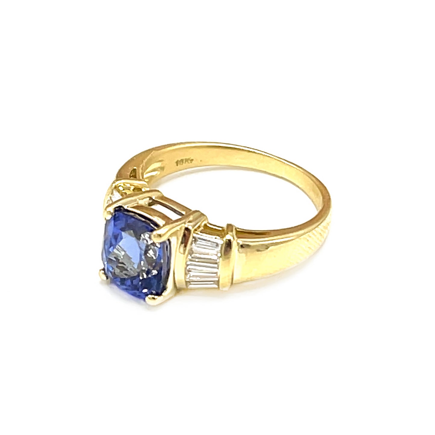 Brilliant Sapphire and Diamond Ring