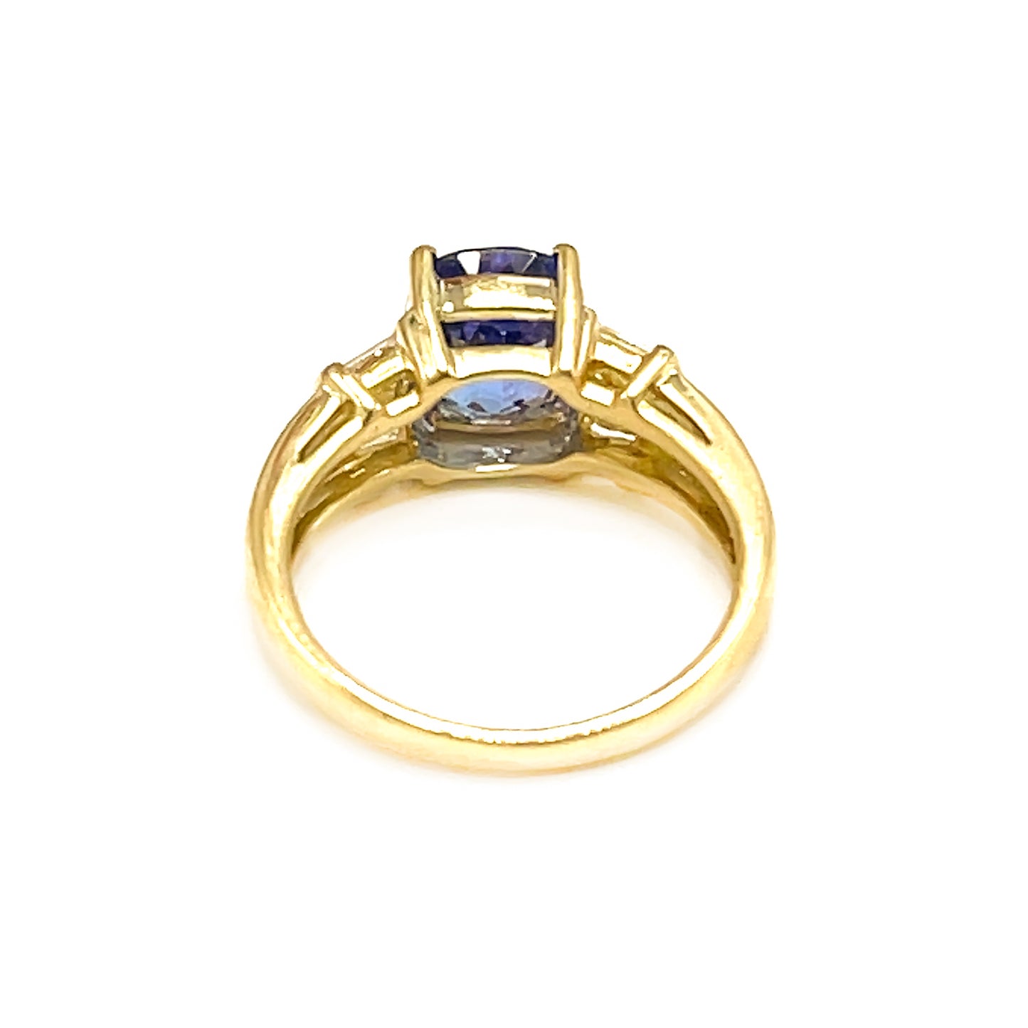 Brilliant Sapphire and Diamond Ring