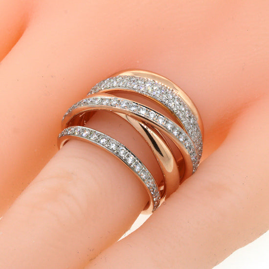 Multi-Row Diamond Band Ring