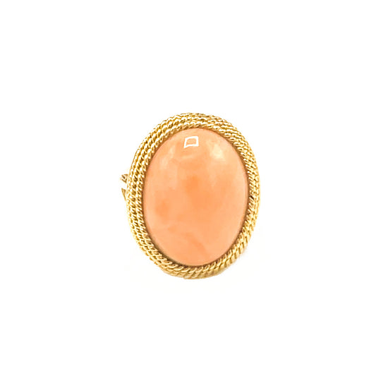 Estate Coral Ring