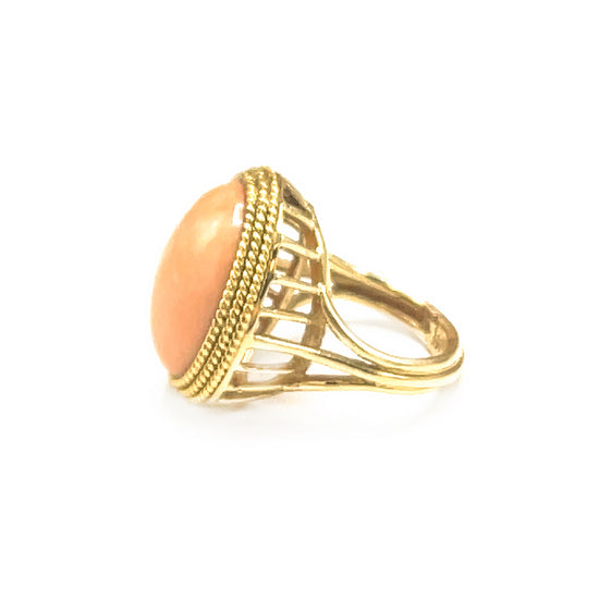 Estate Coral Ring