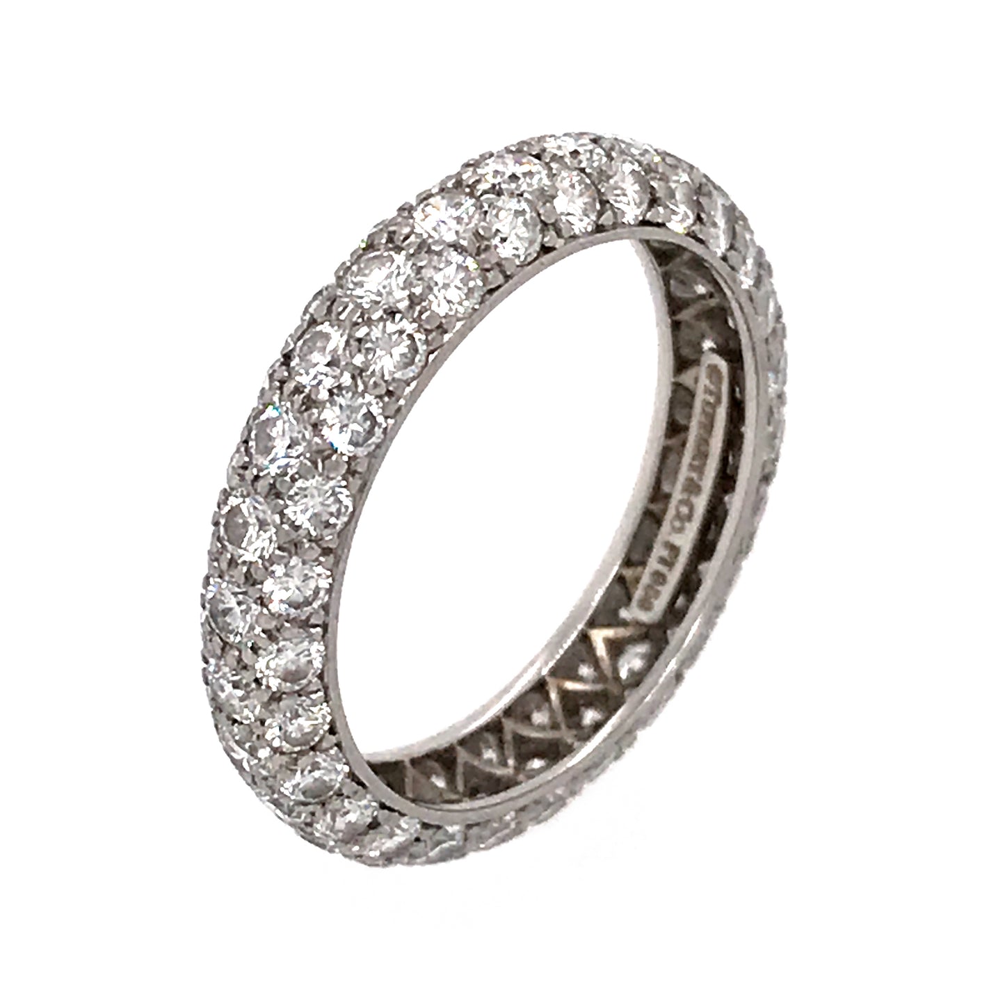 Tiffany and Co. Platinum Etoile Diamond Ring