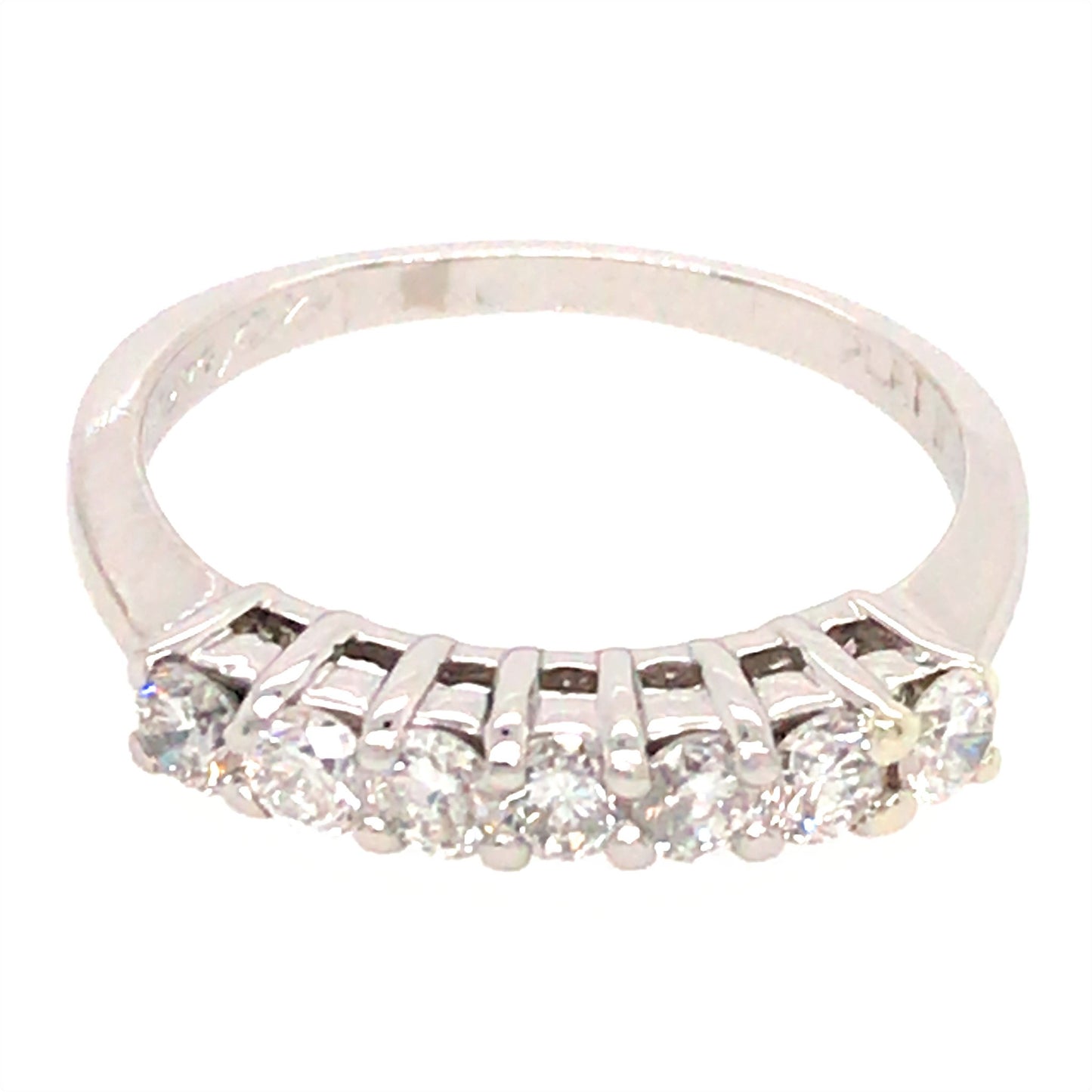 Platinum 5 Stone Diamond Ring