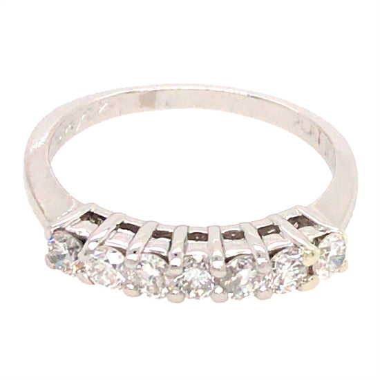 Platinum 5 Stone Diamond Ring