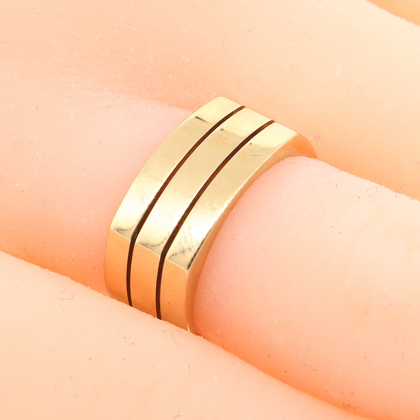 14kt Yellow Gold Wide Band Ring