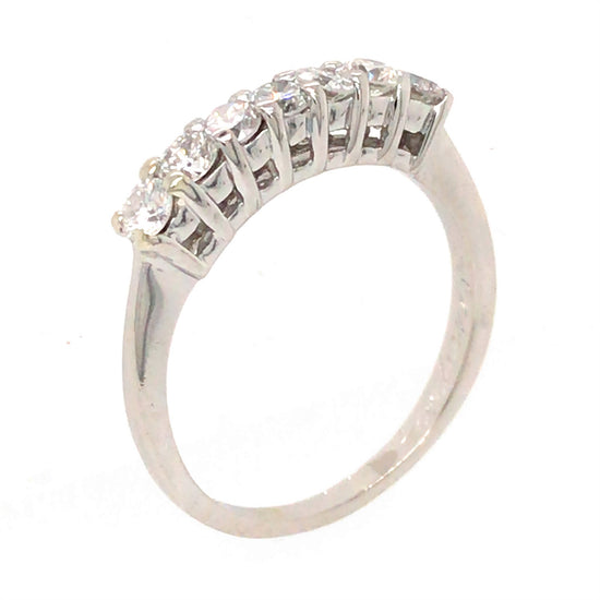 Platinum 5 Stone Diamond Ring