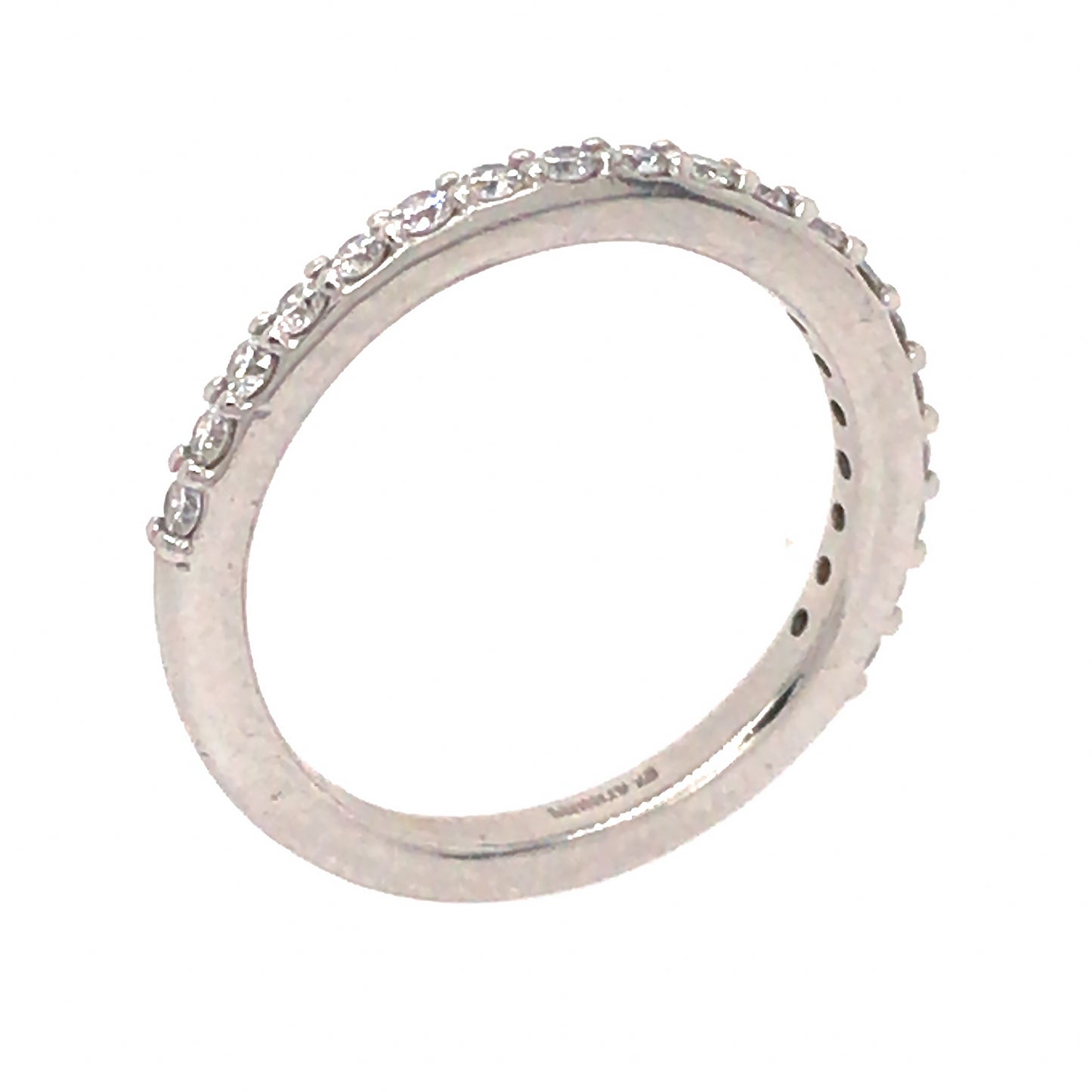 Platinum Diamond Wedding Band