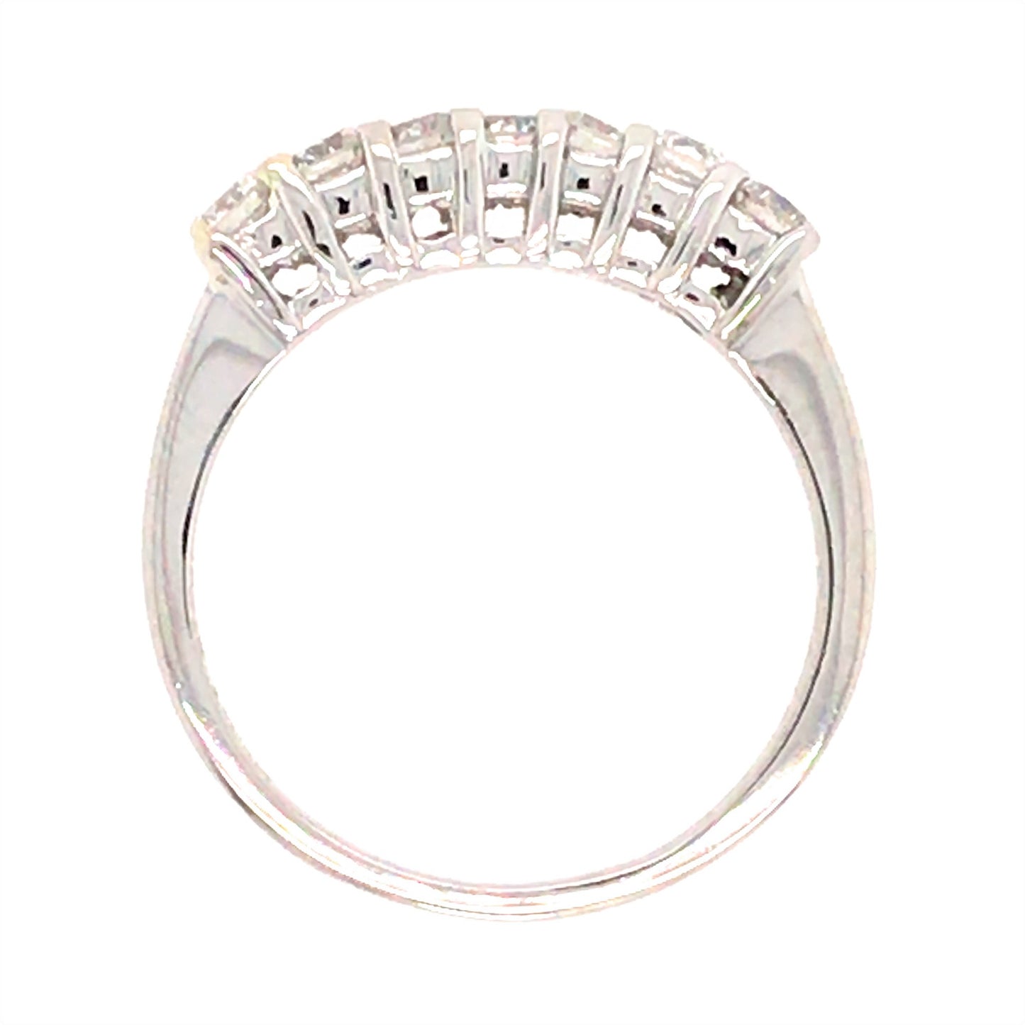 Lucky-7 Diamond & Platinum Ring