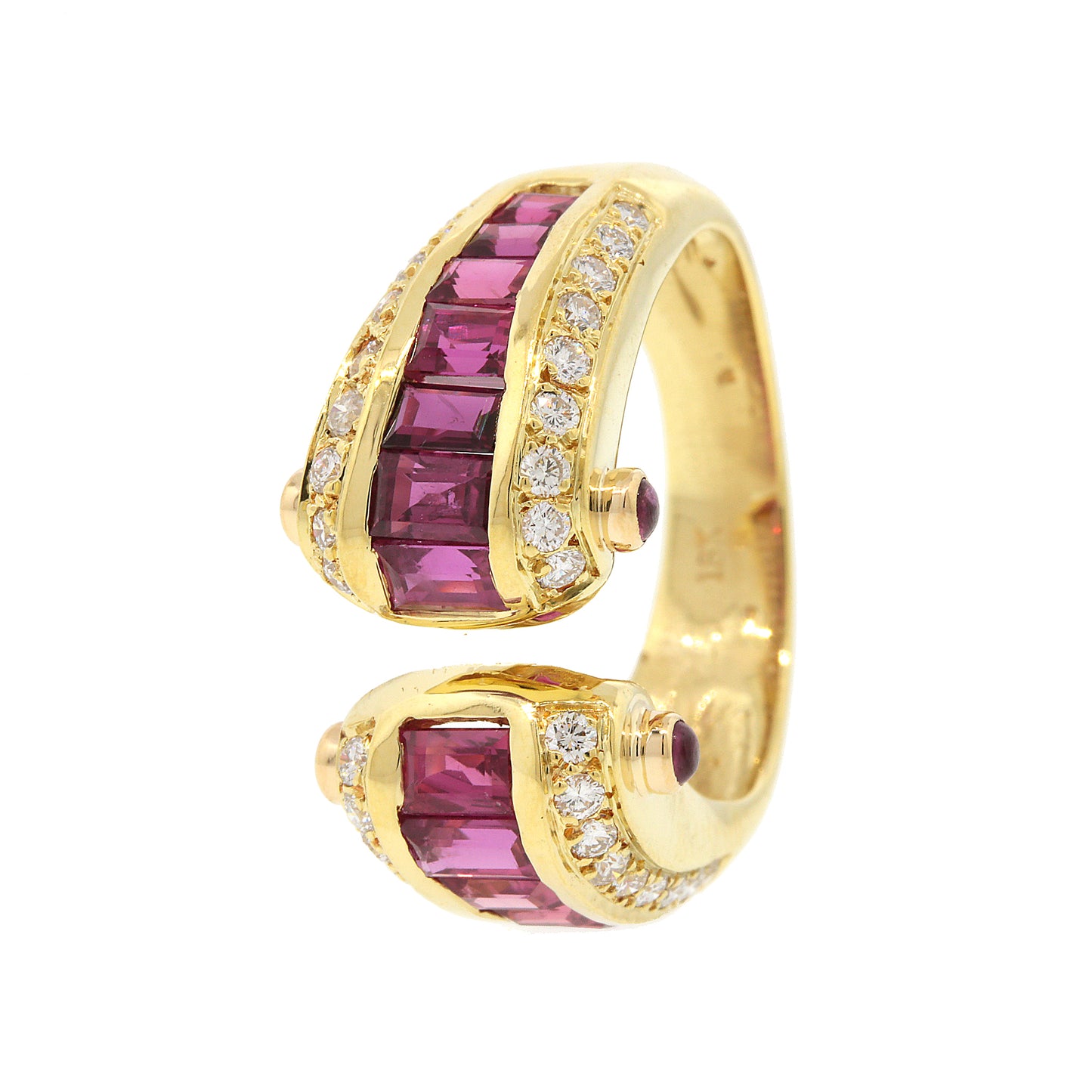 Ruby and Diamond Estate Ring